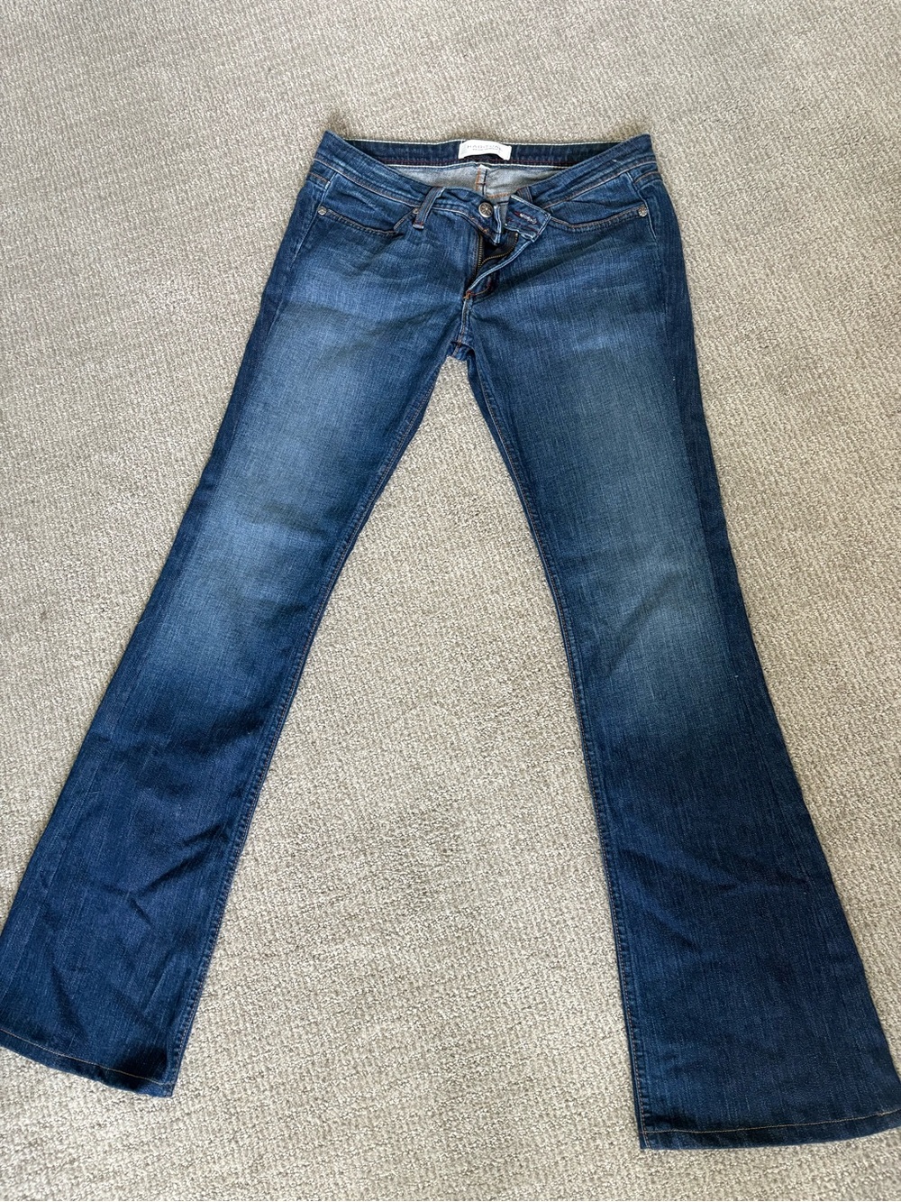 Habitual Women's Dark Blue Flared Jeans